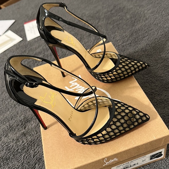 Louboutin Cross Blake 120 Knot/Patent Leather - Picture 13 of 13